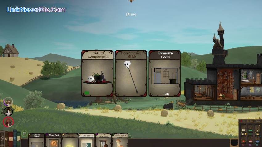 Hình ảnh trong game Spellcaster University (screenshot)