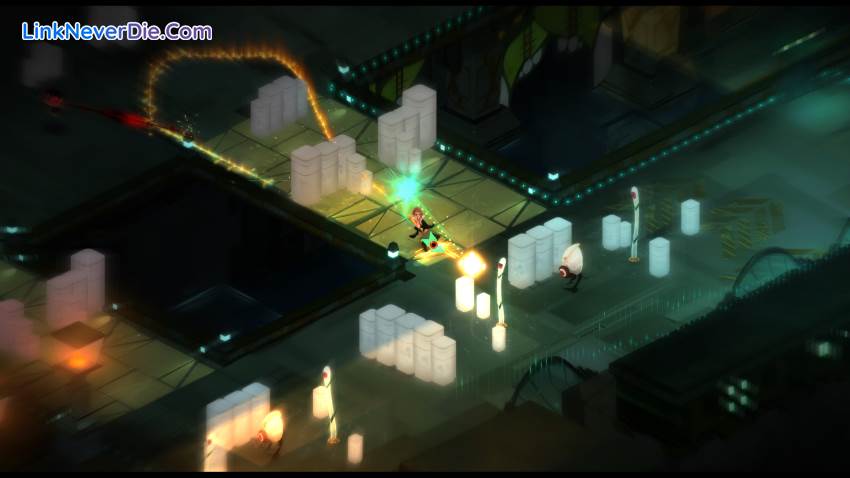 Hình ảnh trong game Transistor (screenshot)