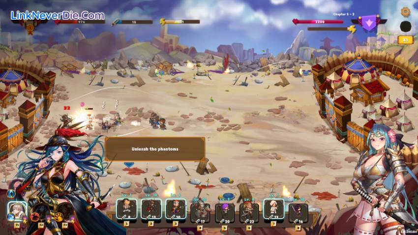 Hình ảnh trong game Love n War: Warlord by Chance (screenshot)