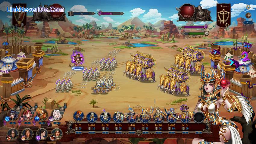 Hình ảnh trong game Love n War: Hero by Chance II (screenshot)