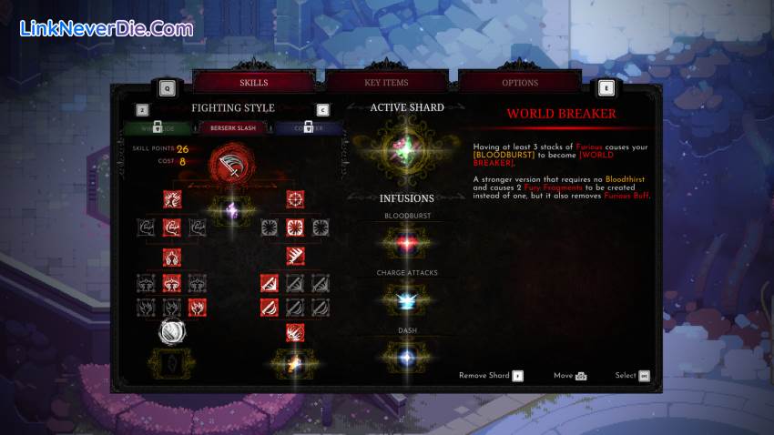 Hình ảnh trong game Eldest Souls (screenshot)