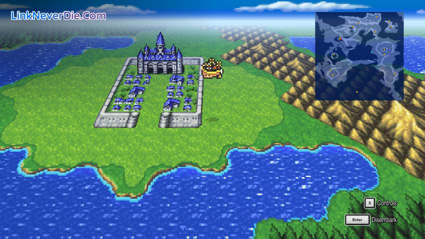 Hình ảnh trong game FINAL FANTASY II (screenshot)