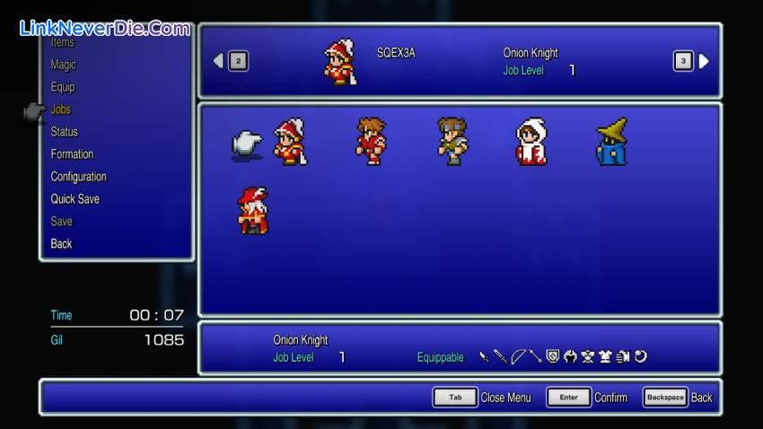Hình ảnh trong game FINAL FANTASY III (screenshot)