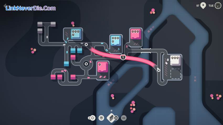 Hình ảnh trong game Mini Motorways (screenshot)
