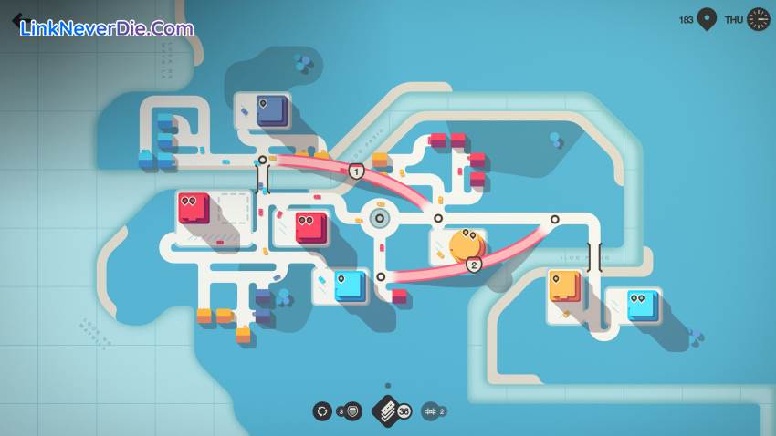 Hình ảnh trong game Mini Motorways (screenshot)