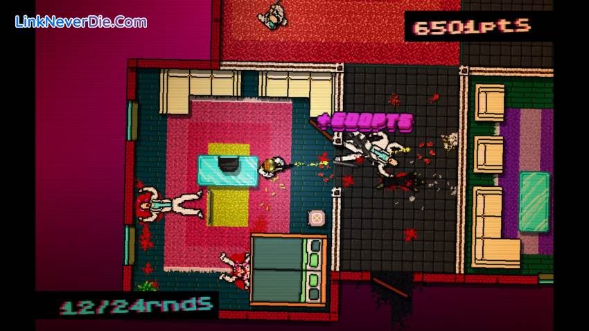 Hình ảnh trong game Hotline Miami (screenshot)