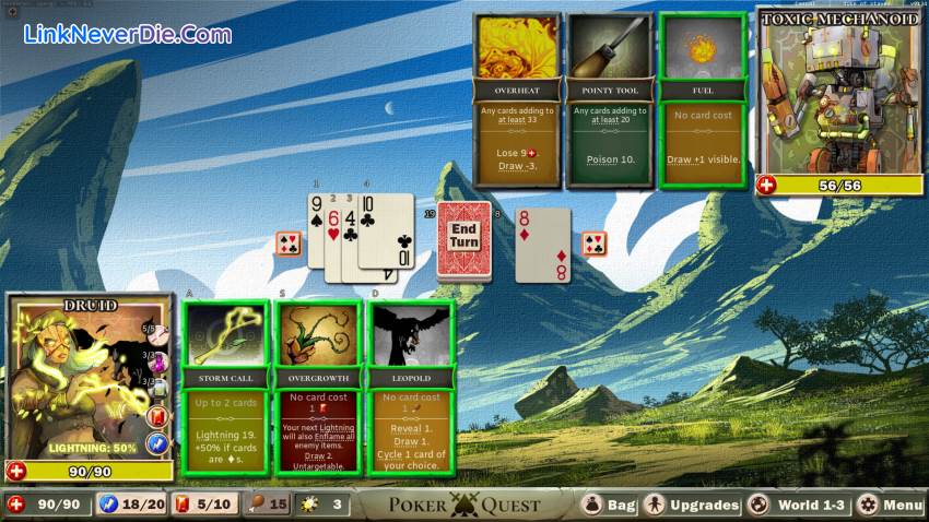 Hình ảnh trong game Poker Quest (screenshot)