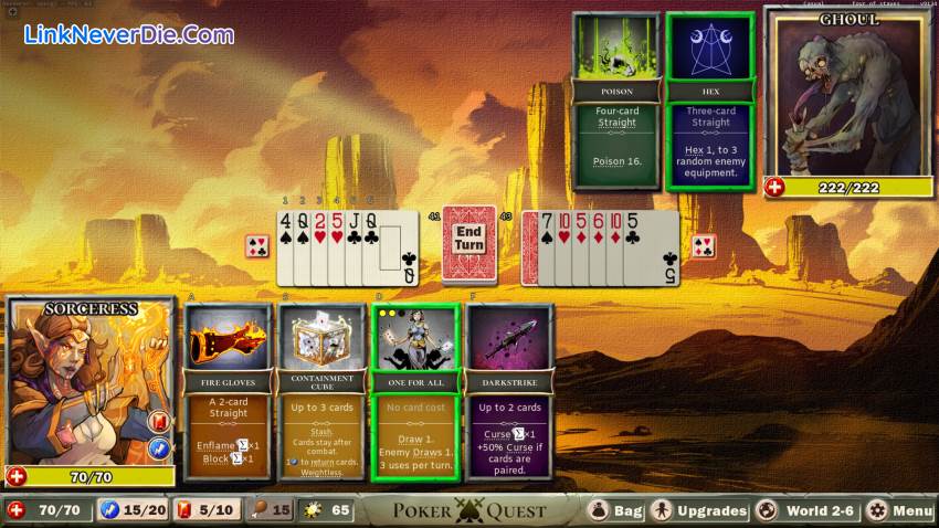 Hình ảnh trong game Poker Quest (screenshot)