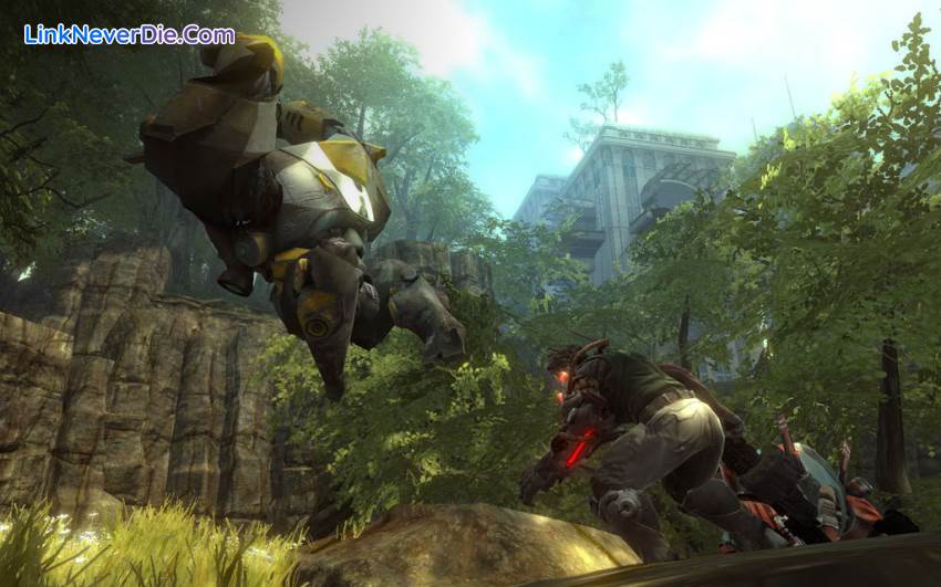 Hình ảnh trong game Bionic Commando (screenshot)