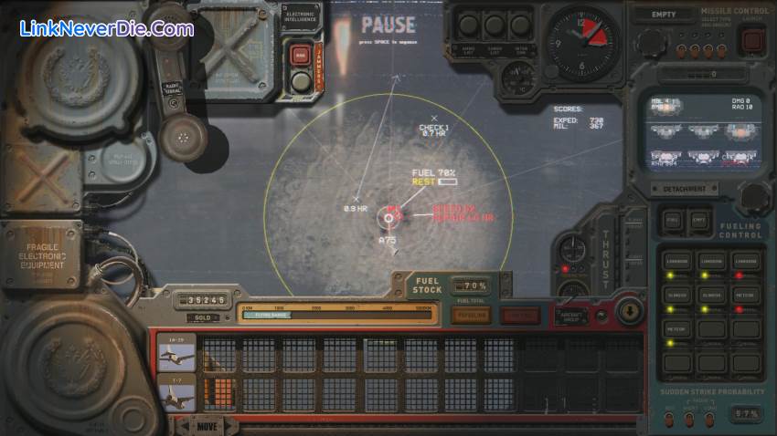 Hình ảnh trong game HighFleet (screenshot)