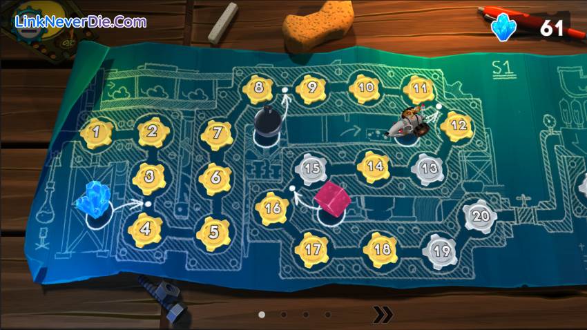 Hình ảnh trong game MouseCraft (screenshot)