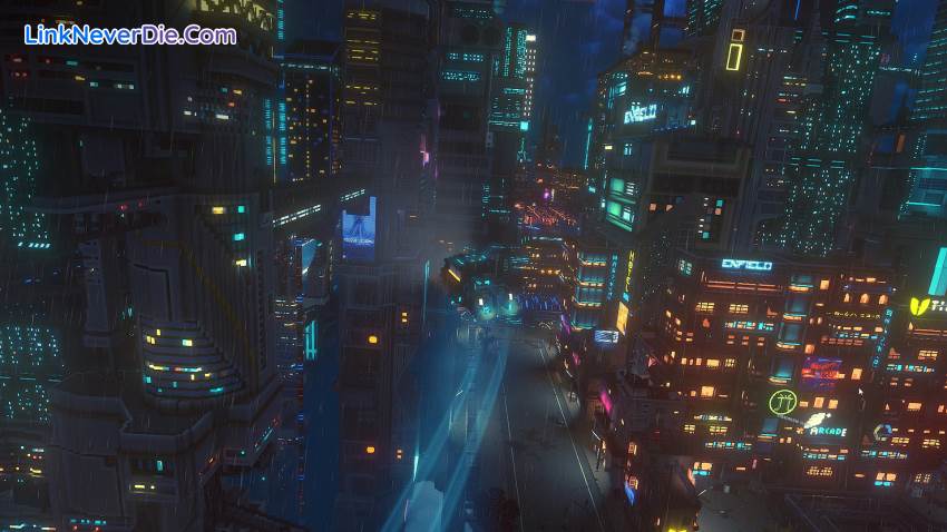 Hình ảnh trong game Cloudpunk (screenshot) Hình ảnh trong game Cloudpunk (screenshot)