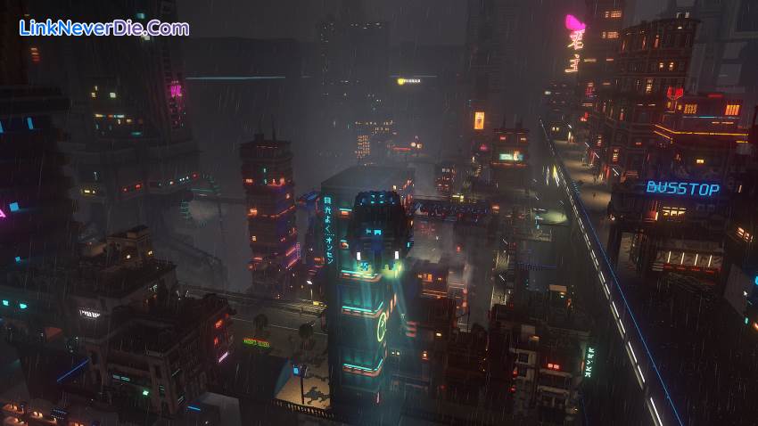 Hình ảnh trong game Cloudpunk (screenshot) Hình ảnh trong game Cloudpunk (screenshot)