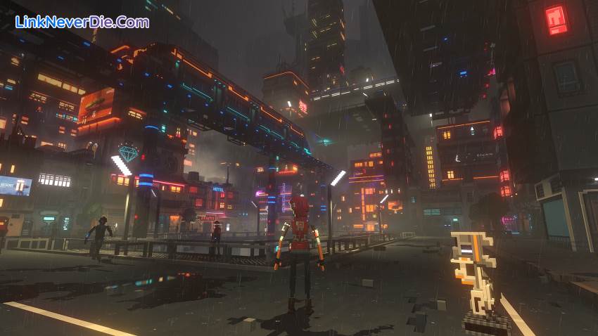 Hình ảnh trong game Cloudpunk (screenshot) Hình ảnh trong game Cloudpunk (screenshot)