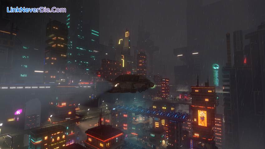 Hình ảnh trong game Cloudpunk (screenshot) Hình ảnh trong game Cloudpunk (screenshot)