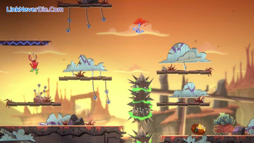 Hình ảnh trong game Battletoads (screenshot)