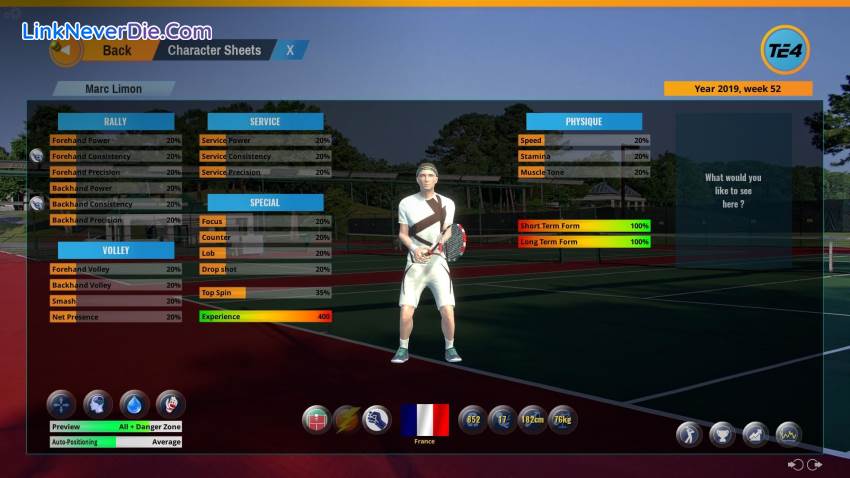 Hình ảnh trong game Tennis Elbow 4 (screenshot)