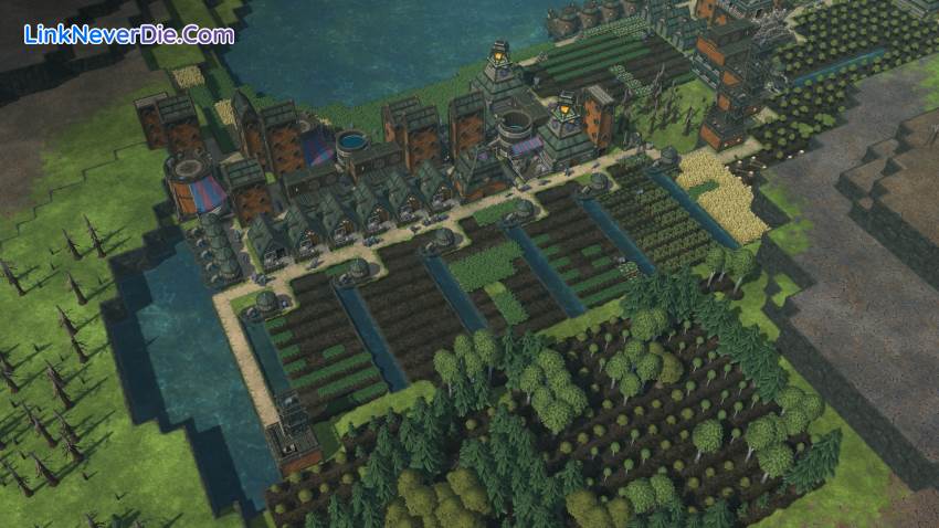 Hình ảnh trong game Timberborn (screenshot)