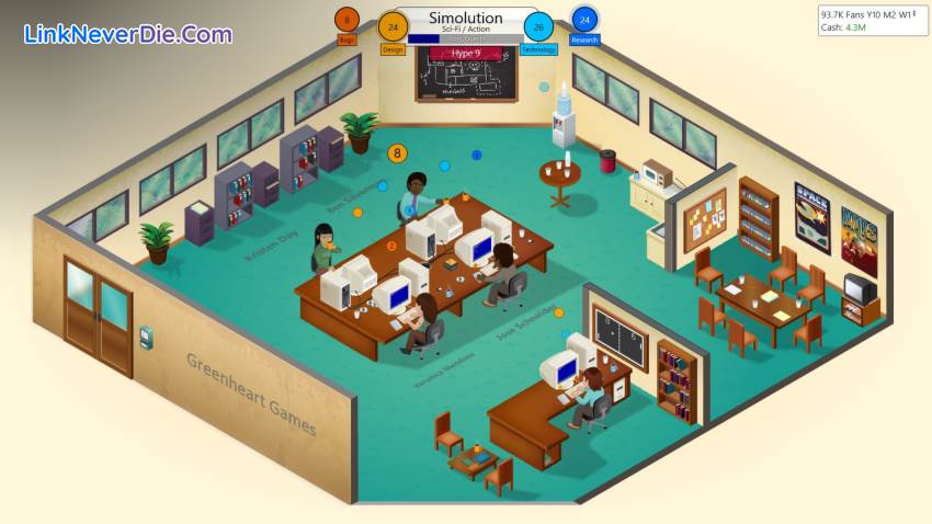 Hình ảnh trong game Game Dev Tycoon (screenshot)