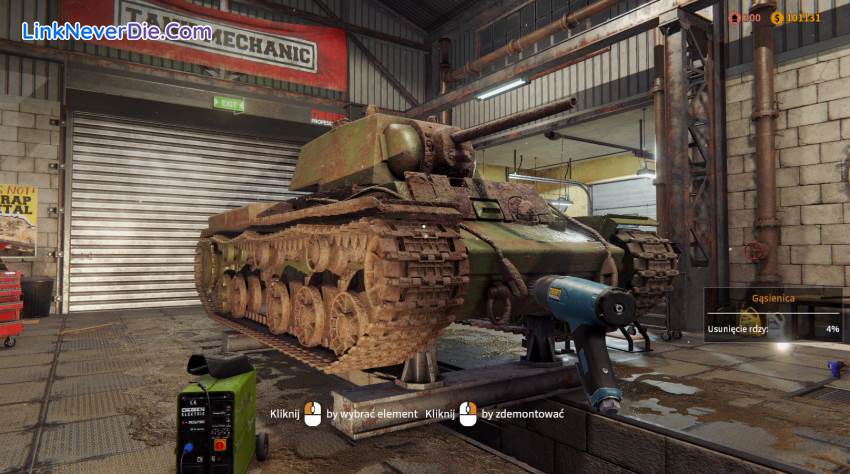 Hình ảnh trong game Tank Mechanic Simulator (screenshot)