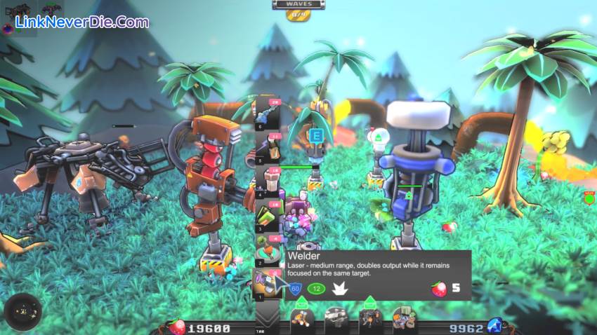 Hình ảnh trong game McDROID (screenshot)