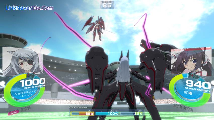 Hình ảnh trong game IS -Infinite Stratos- Versus Colors (screenshot)