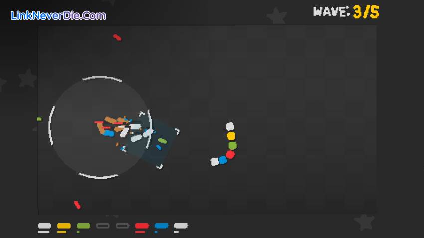 Hình ảnh trong game SNKRX (screenshot) Hình ảnh trong game SNKRX (screenshot)