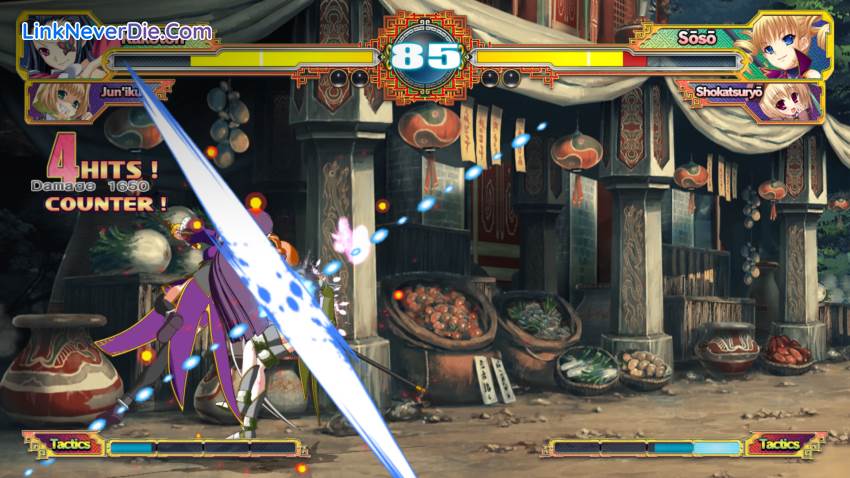 Hình ảnh trong game Koihime Enbu RyoRaiRai (screenshot)