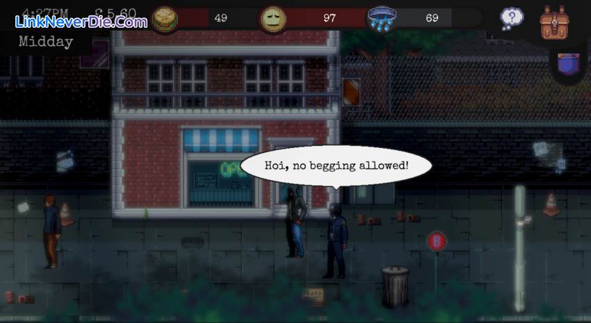 Hình ảnh trong game CHANGE: A Homeless Survival Experience (screenshot)