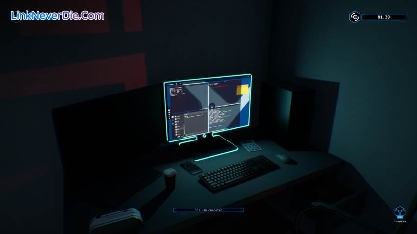 Hình ảnh trong game Hacker Simulator (screenshot)