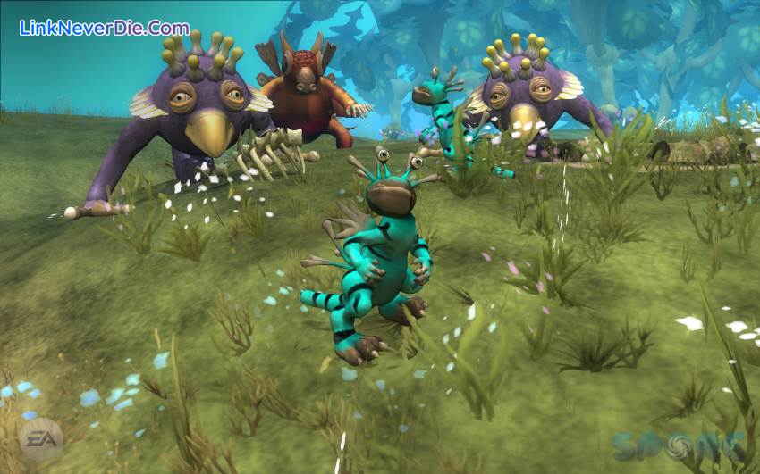 Hình ảnh trong game Spore (screenshot)