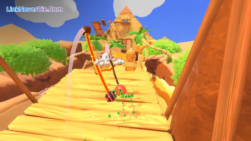 Hình ảnh trong game Fling to the Finish (screenshot)