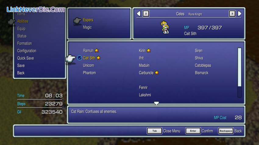 Hình ảnh trong game FINAL FANTASY VI (screenshot)