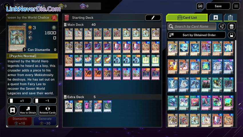 Hình ảnh trong game Yu-Gi-Oh! Master Duel (screenshot)