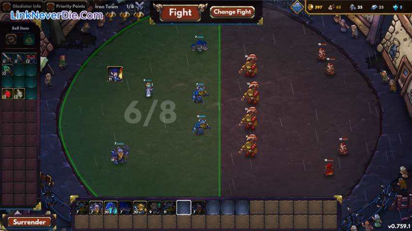 Hình ảnh trong game Gladiator Guild Manager (screenshot)