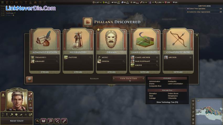 Hình ảnh trong game Old World (screenshot)