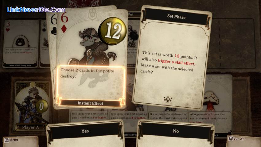 Hình ảnh trong game Voice of Cards: The Isle Dragon Roars (screenshot)