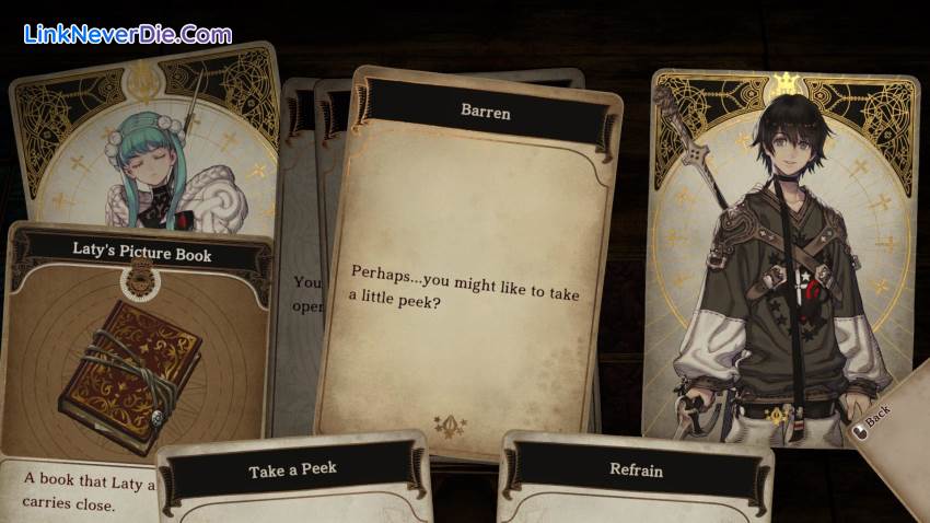 Hình ảnh trong game Voice of Cards: The Forsaken Maiden (screenshot)