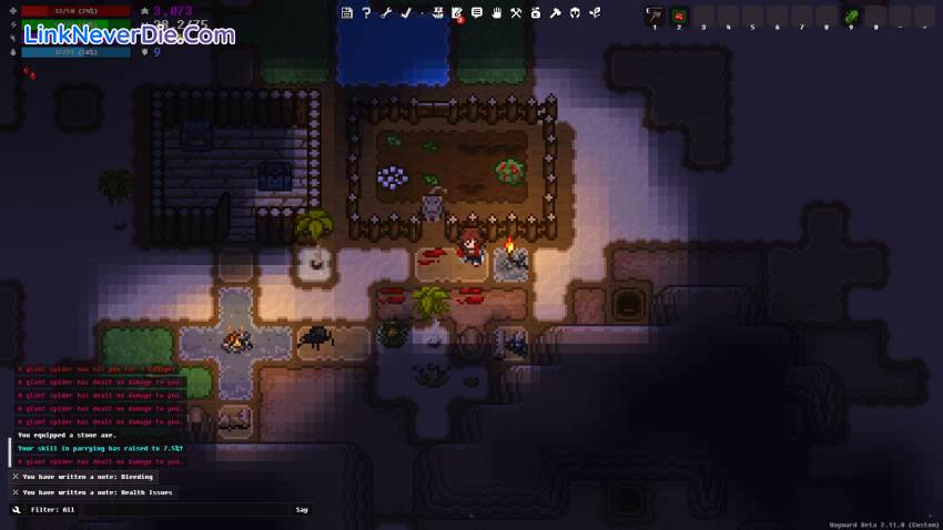 Hình ảnh trong game Wayward (screenshot)