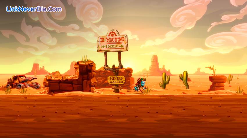 Hình ảnh trong game SteamWorld Dig 2 (screenshot)