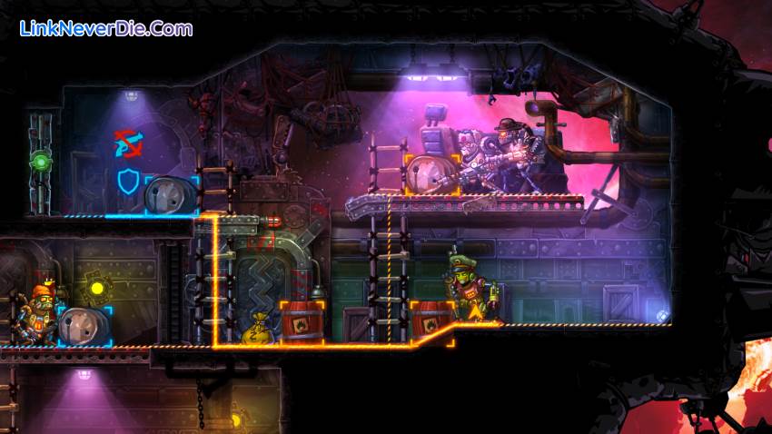 Hình ảnh trong game SteamWorld Heist (screenshot) Hình ảnh trong game SteamWorld Heist (screenshot)