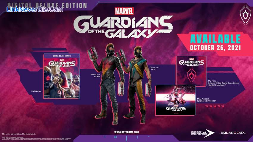 Hình ảnh trong game Marvel's Guardians of the Galaxy (screenshot)