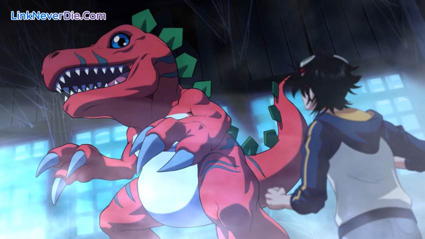 Hình ảnh trong game Digimon Survive (screenshot)
