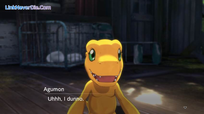 Hình ảnh trong game Digimon Survive (screenshot)