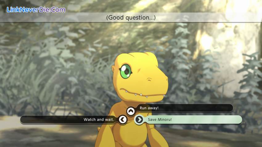 Hình ảnh trong game Digimon Survive (screenshot)