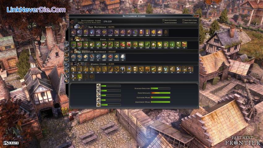 Hình ảnh trong game Farthest Frontier (screenshot) Hình ảnh trong game Farthest Frontier (screenshot)