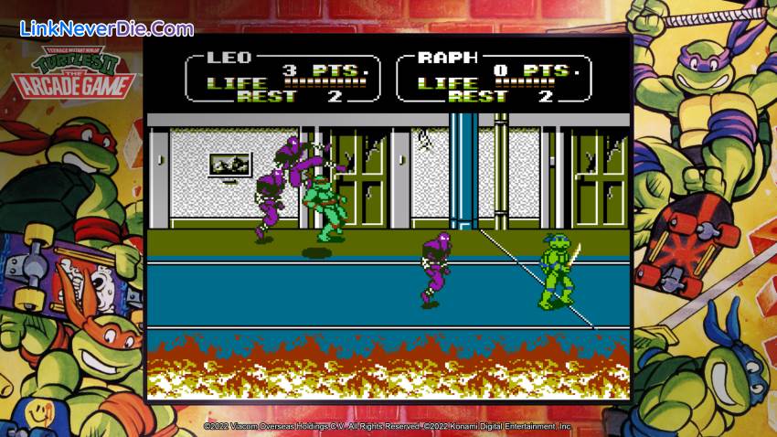 Hình ảnh trong game Teenage Mutant Ninja Turtles: The Cowabunga Collection (screenshot)
