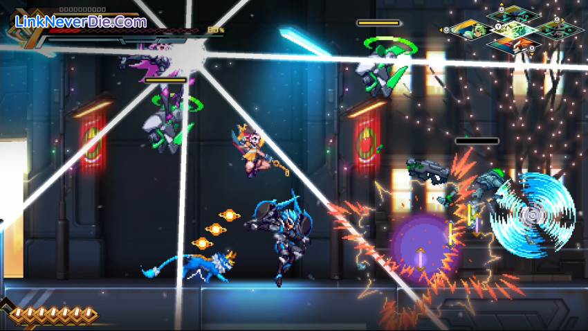 Hình ảnh trong game Azure Striker GUNVOLT 3 (screenshot)