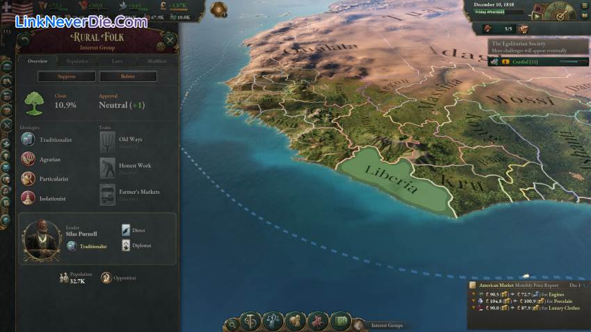 Hình ảnh trong game Victoria 3 (screenshot)