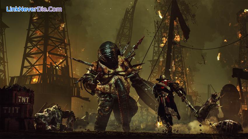 Hình ảnh trong game Evil West (screenshot)